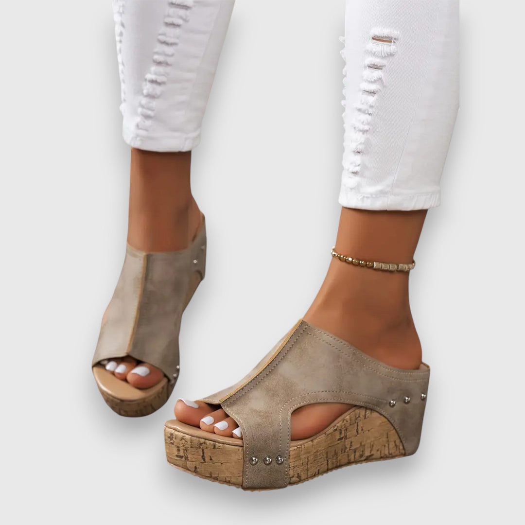 Vicky – Wedge Sandalen