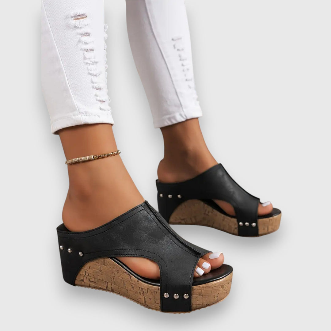 Vicky – Wedge Sandalen