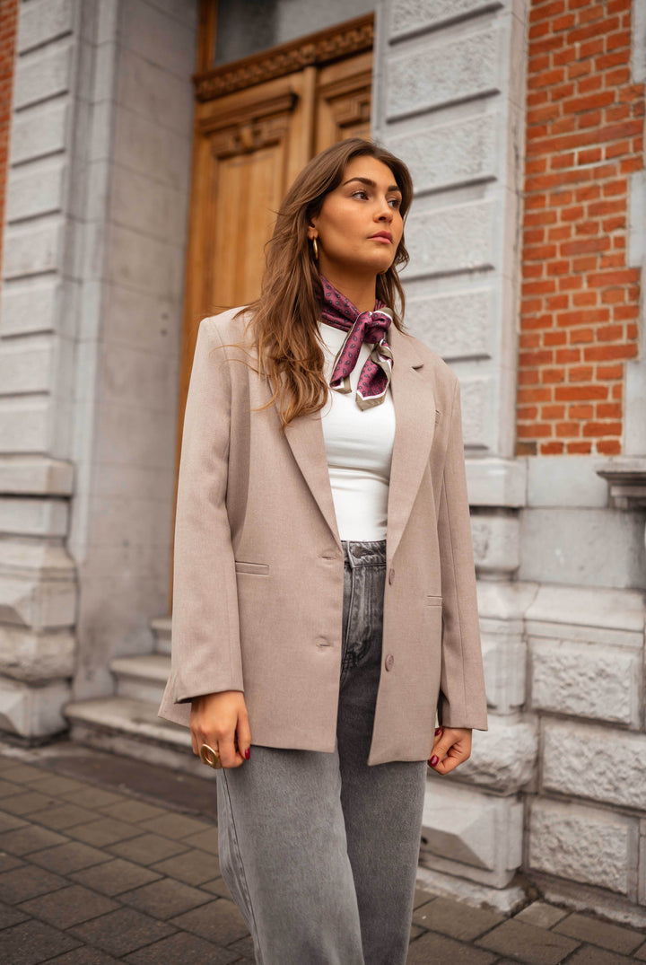 Beige Owen Blazer