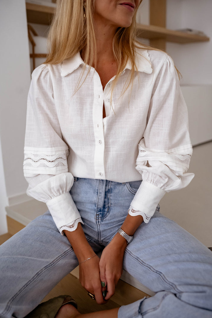 White Edna Shirt