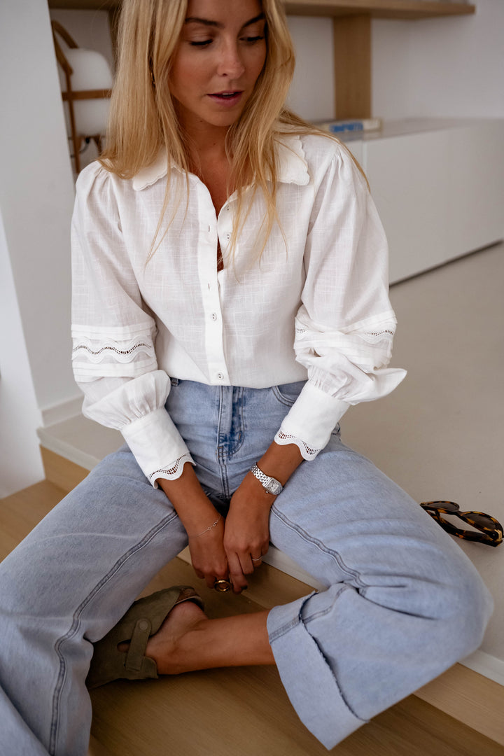 White Edna Shirt