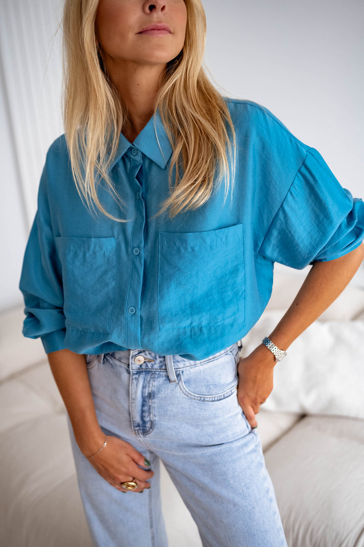Blue Taiba Shirt