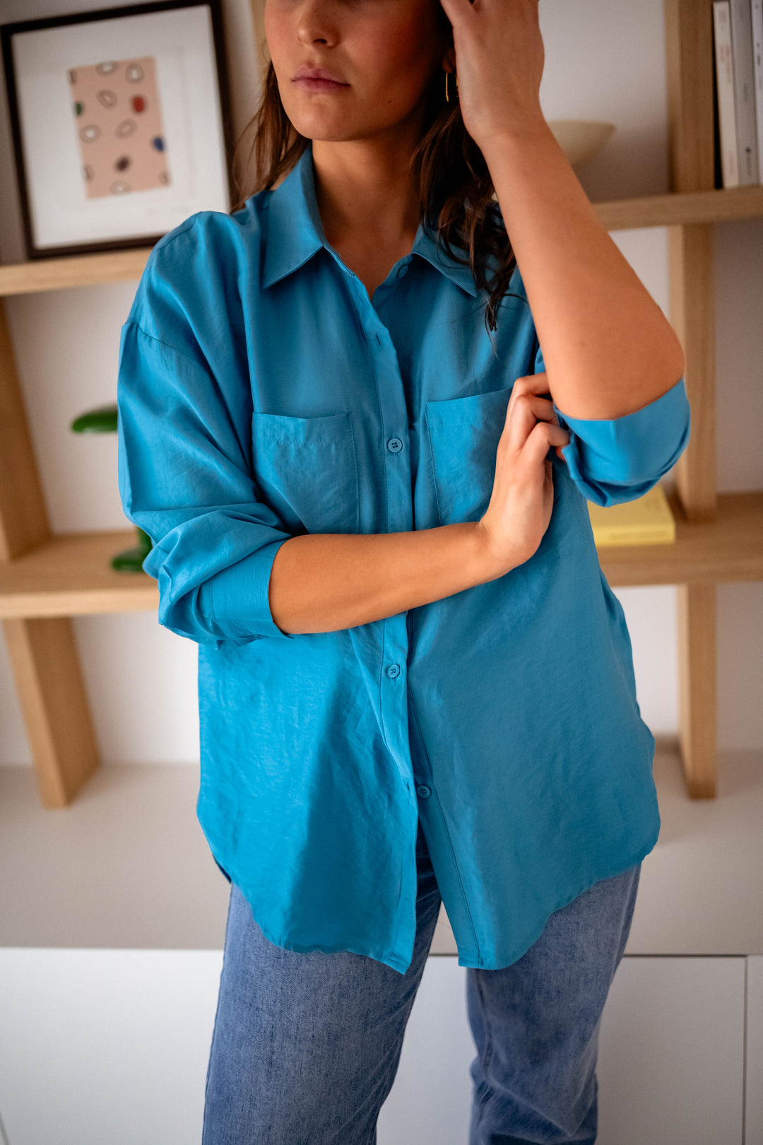 Blue Taiba Shirt