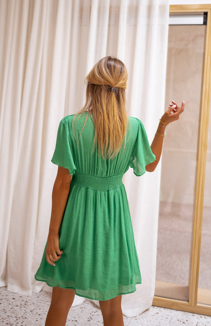 Green Eloane Dress