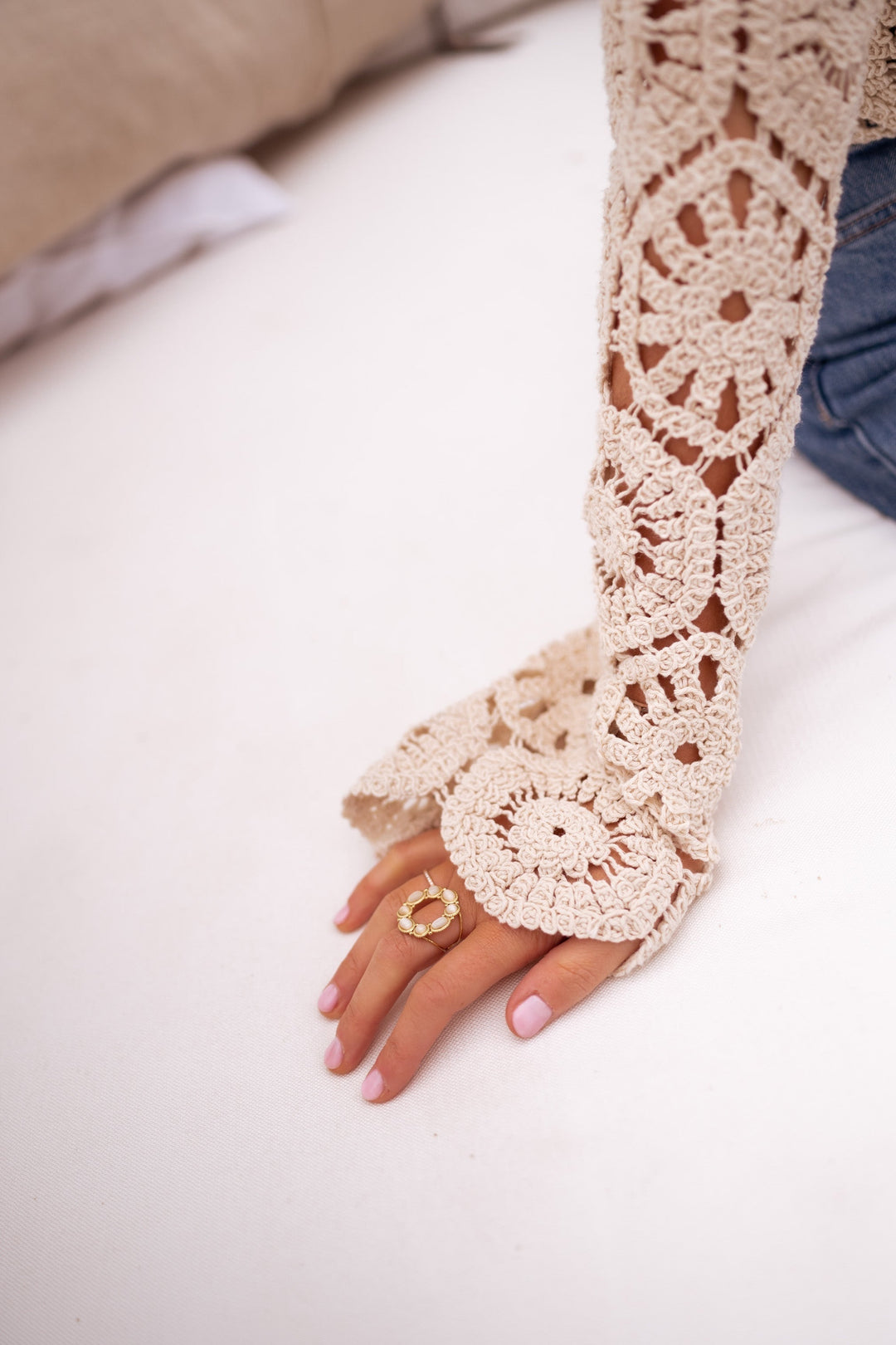Beige Analy Blouse