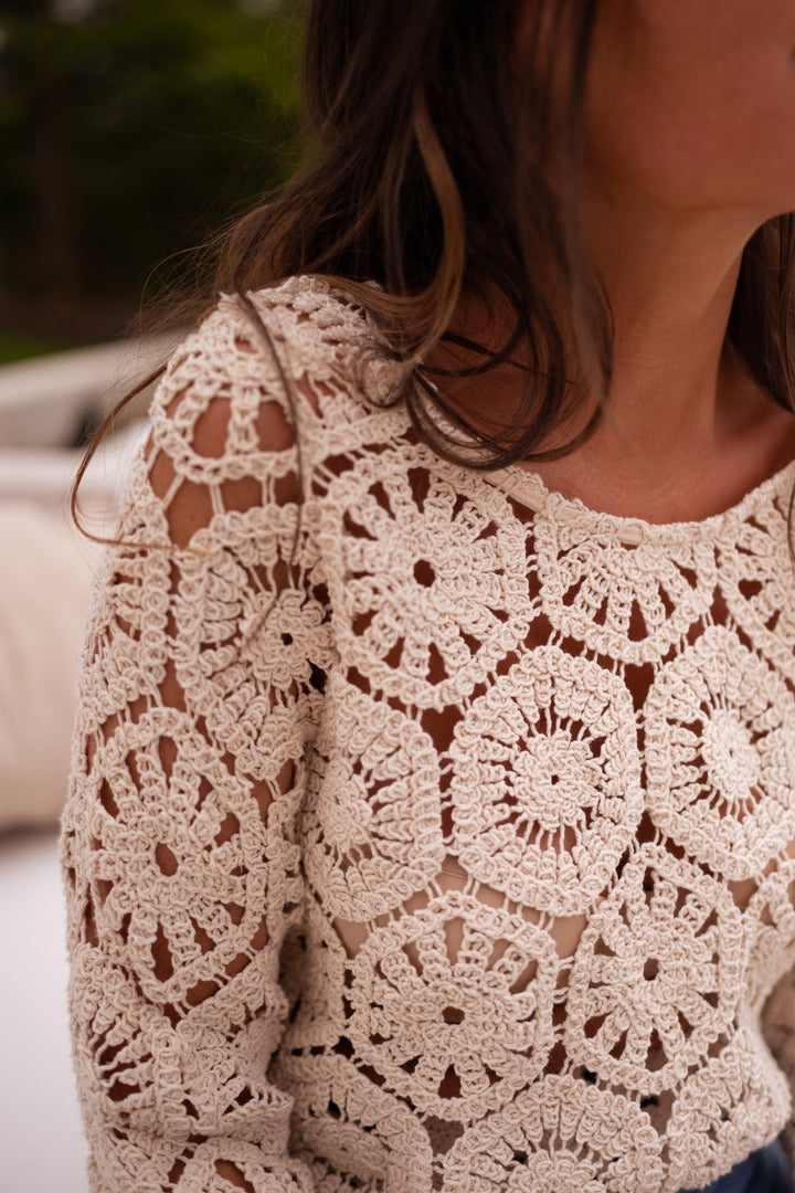 Beige Analy Blouse