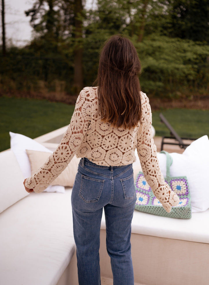 Beige Analy Blouse