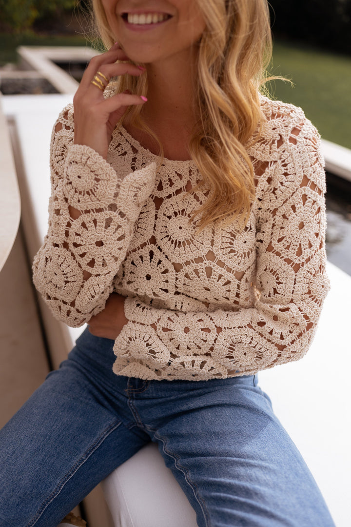 Beige Analy Blouse