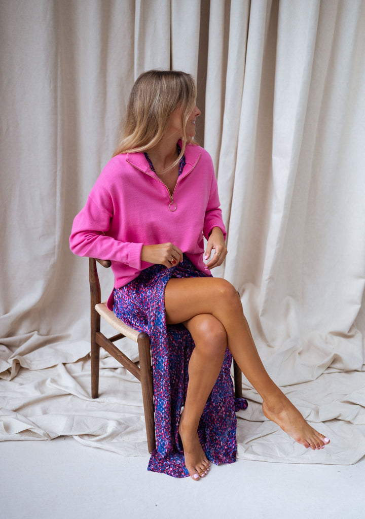 Rosa julitröja 
