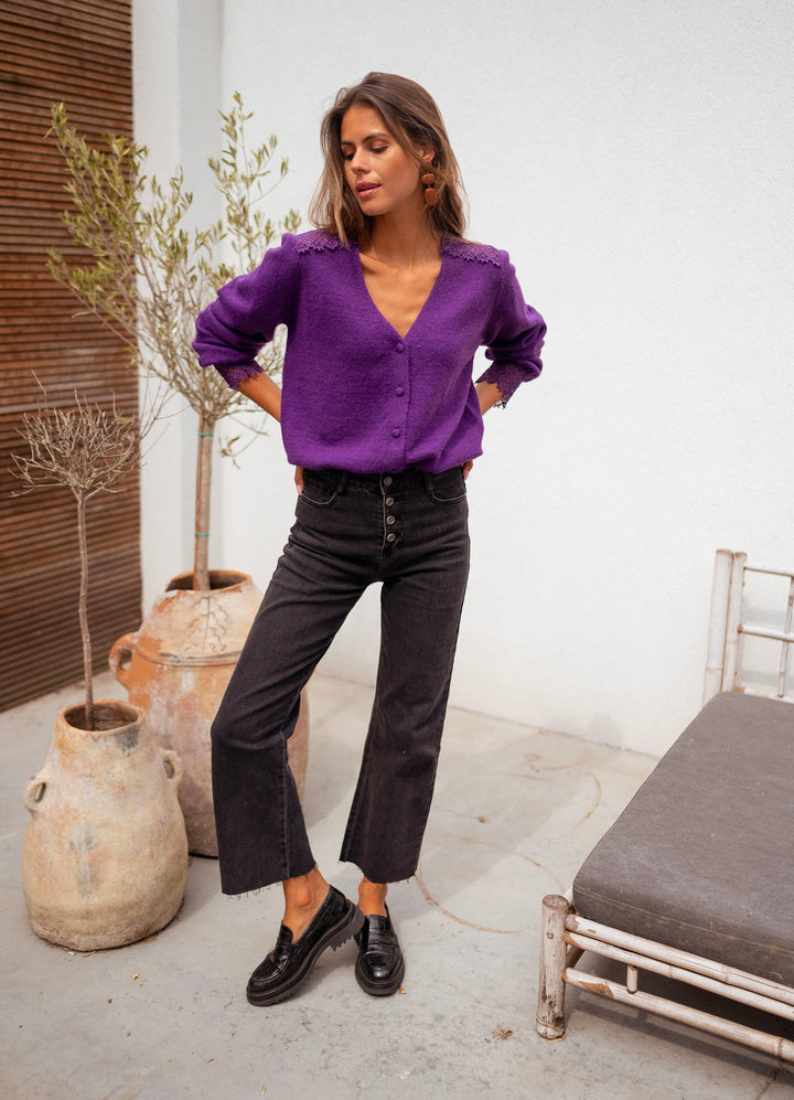 Grå Frenchy Jeans 