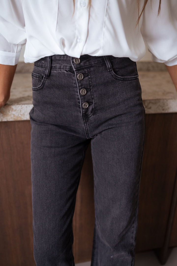 Grå Frenchy Jeans 