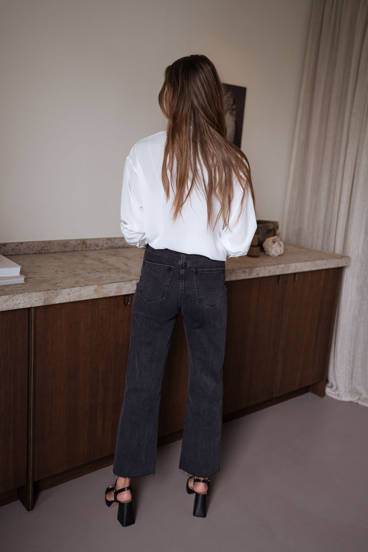 Grå Frenchy Jeans 