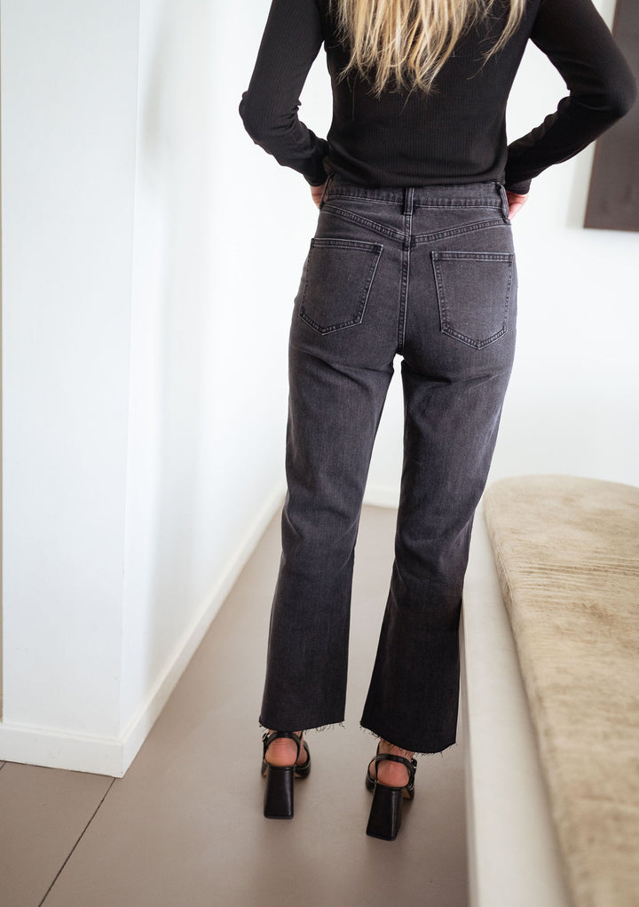 Grå Frenchy Jeans 