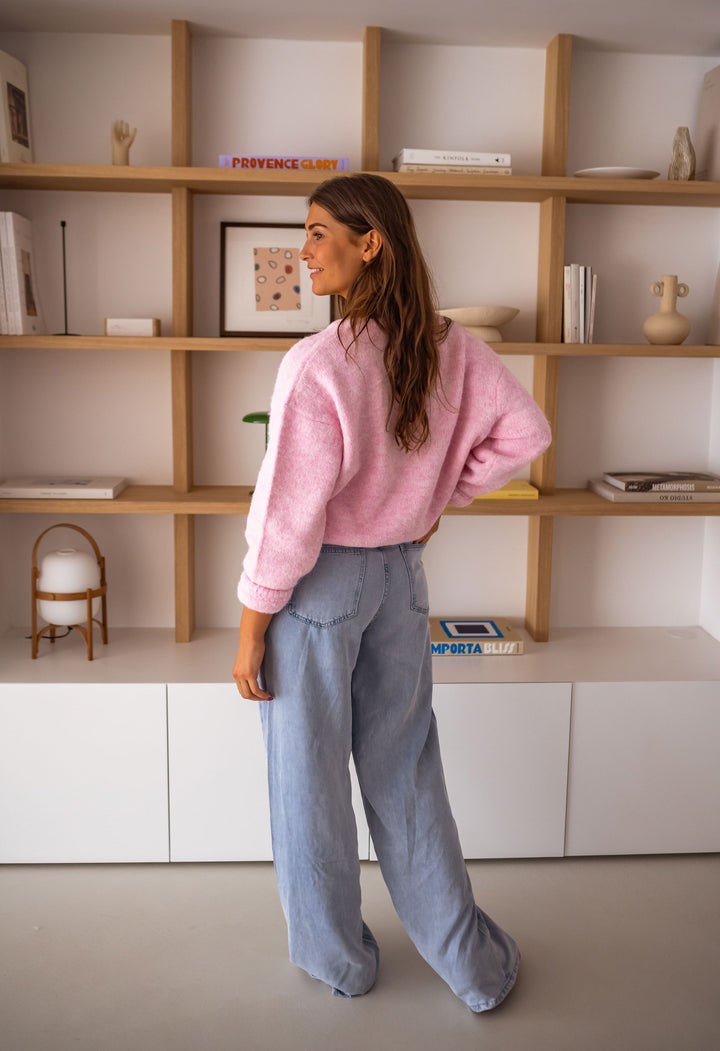 Pink Harris Cardigan