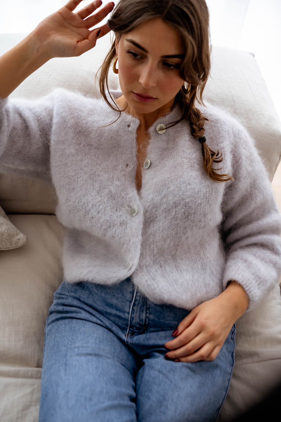 Grey July Cardigan
