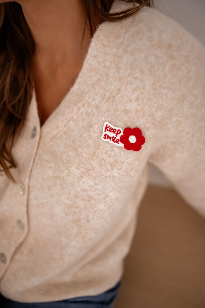 Beige Siony Cardigan