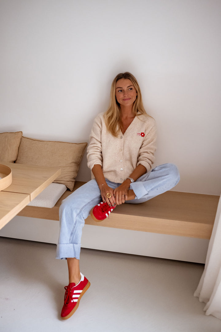 Beige Siony Cardigan