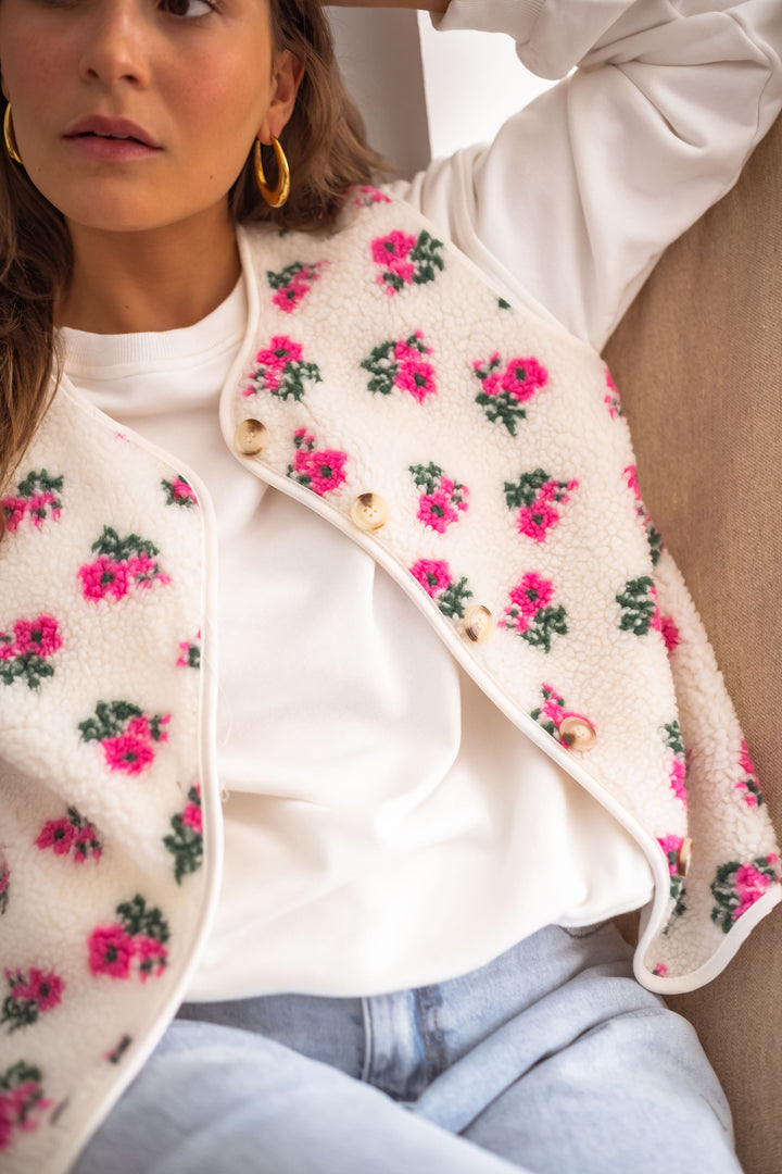 Floral Linda Vest