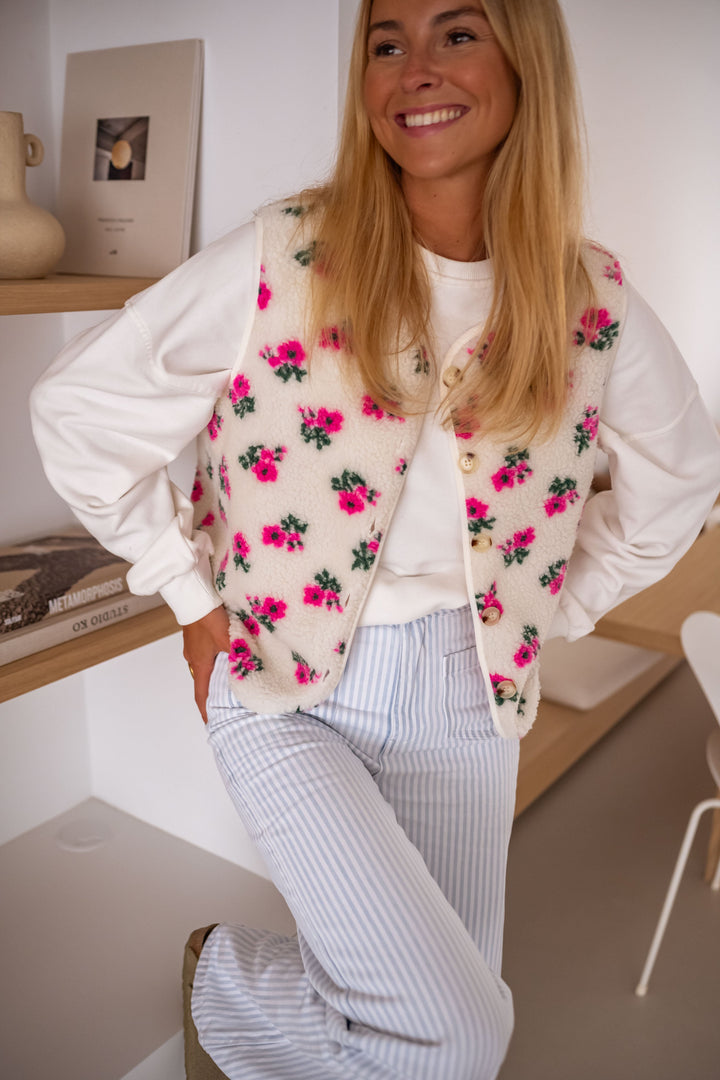Floral Linda Vest