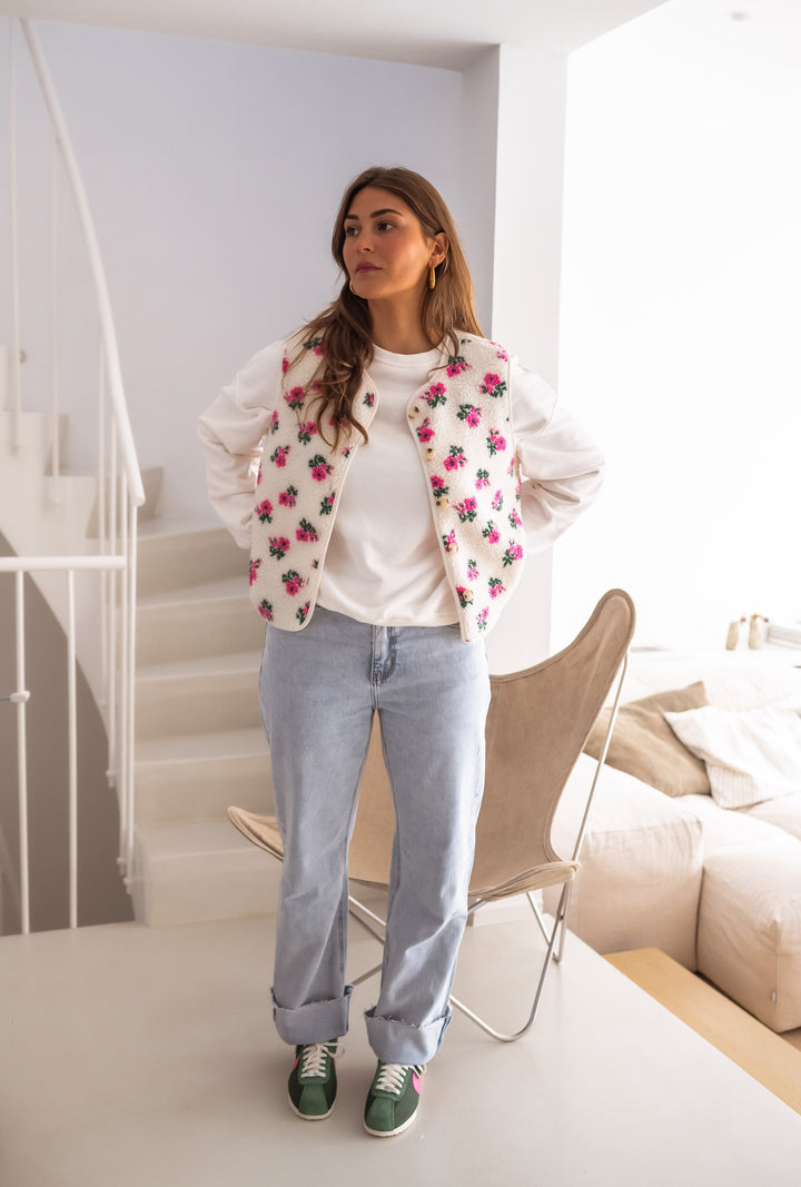 Floral Linda Vest