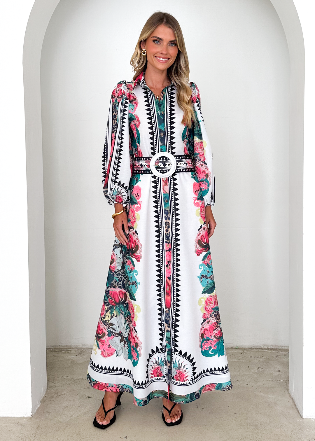 Colada Maxi Dress - Eden Floral