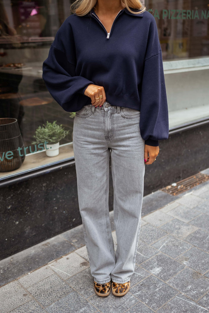 Ljusgrå Celestine Jeans