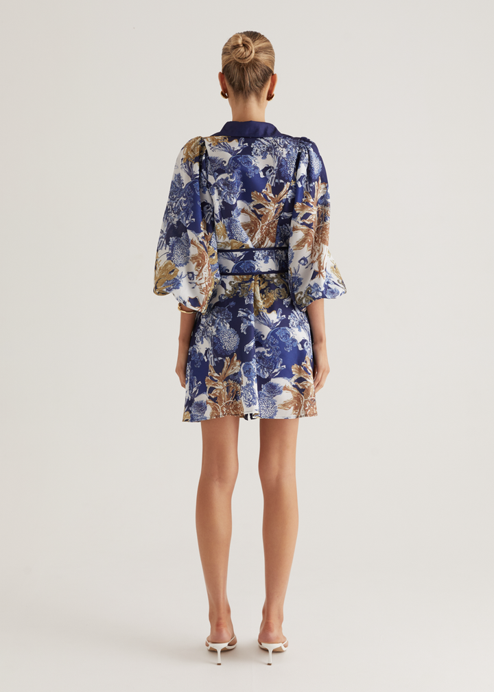 Tavana Dress - Navy Chateau