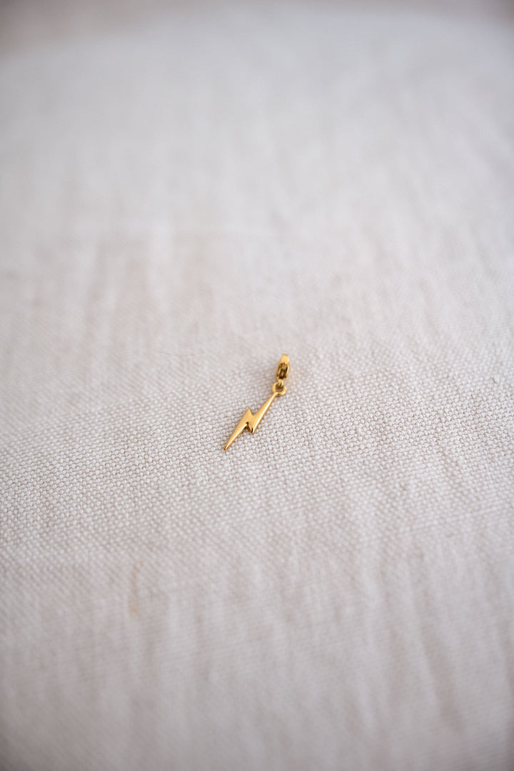 Golden Lightning Pendant
