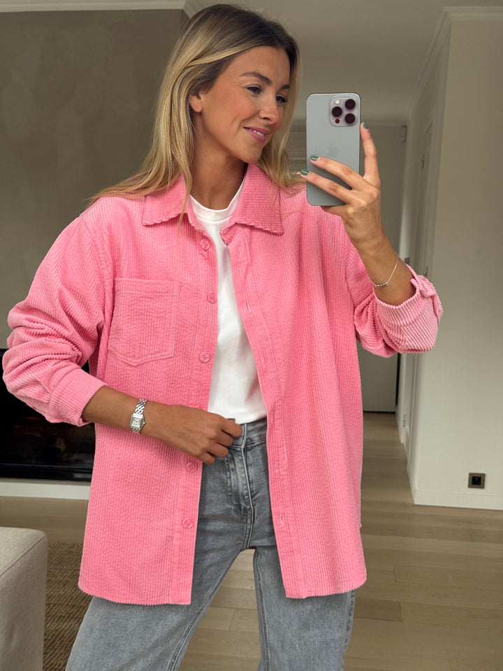 Pink Aurelie Overshirt