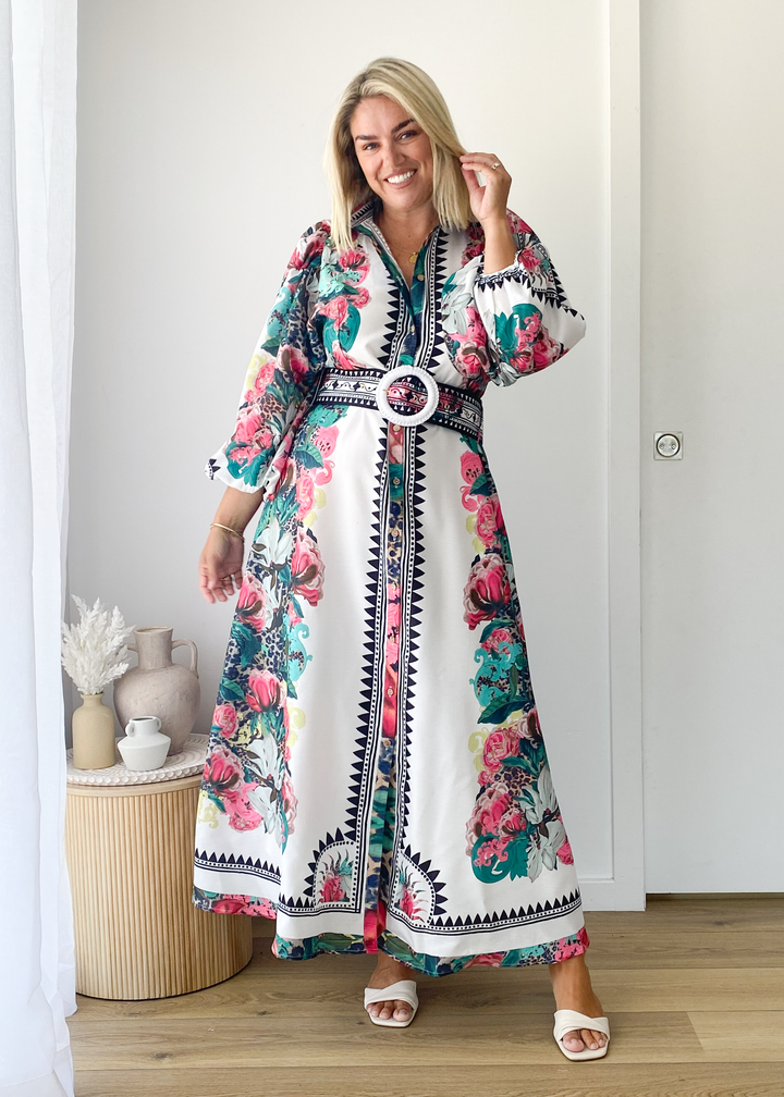 Colada Maxi Dress - Eden Floral
