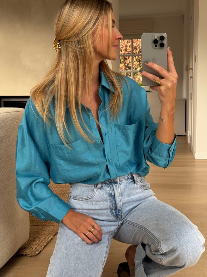 Blue Taiba Shirt