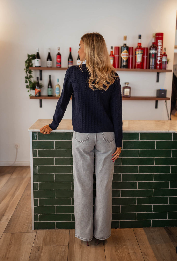 Ljusgrå Celestine Jeans