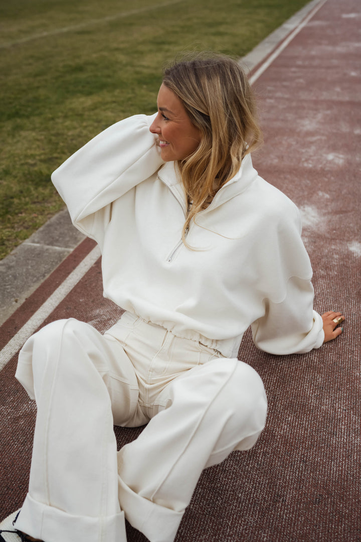 Ecru Justu Sweater