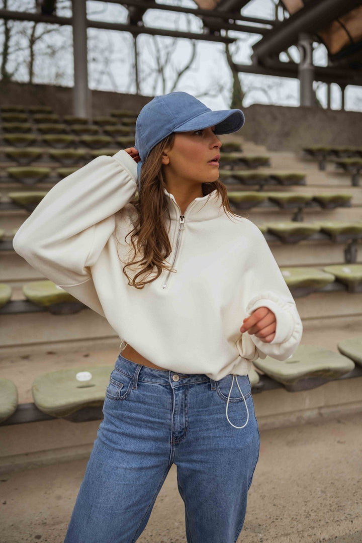 Ecru Justu Sweater