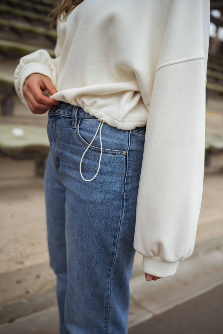 Ecru Justu Sweater