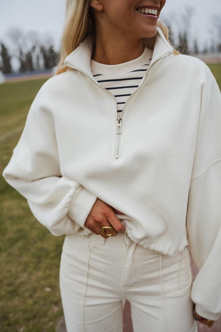 Ecru Justu Sweater