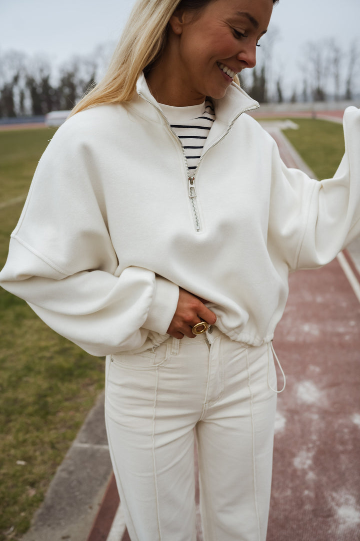 Ecru Justu Sweater