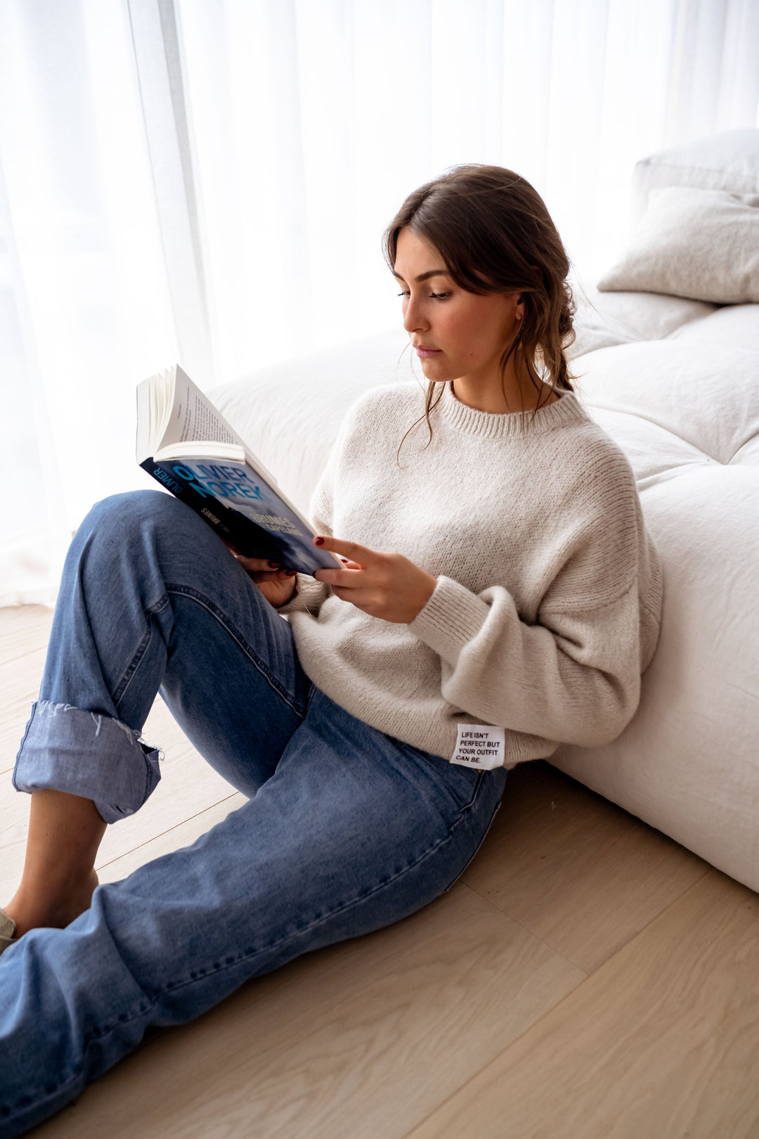 Beige Life Sweater