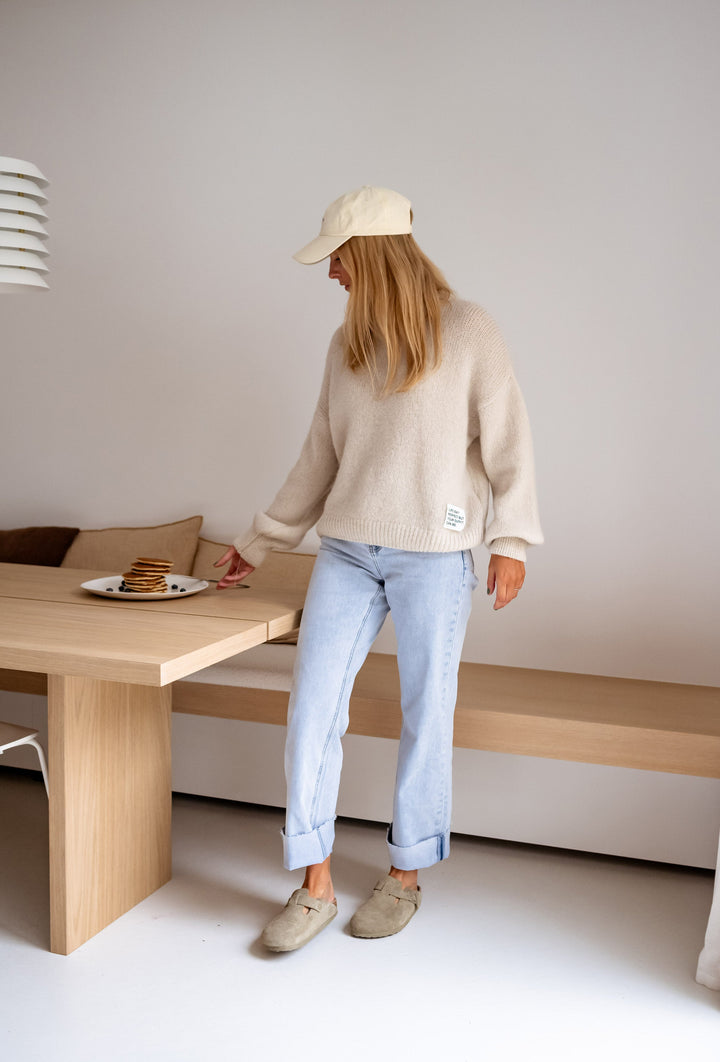 Beige Life Sweater