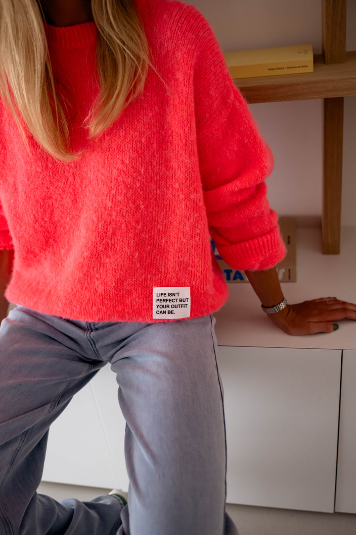 Coral Life Sweater