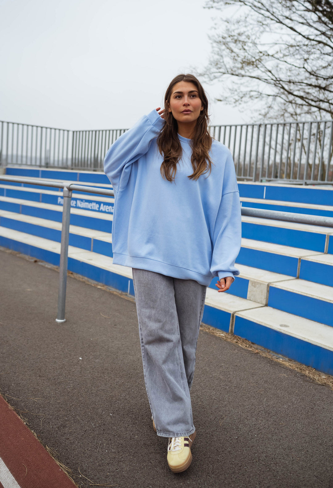 Blue Lyo Sweater