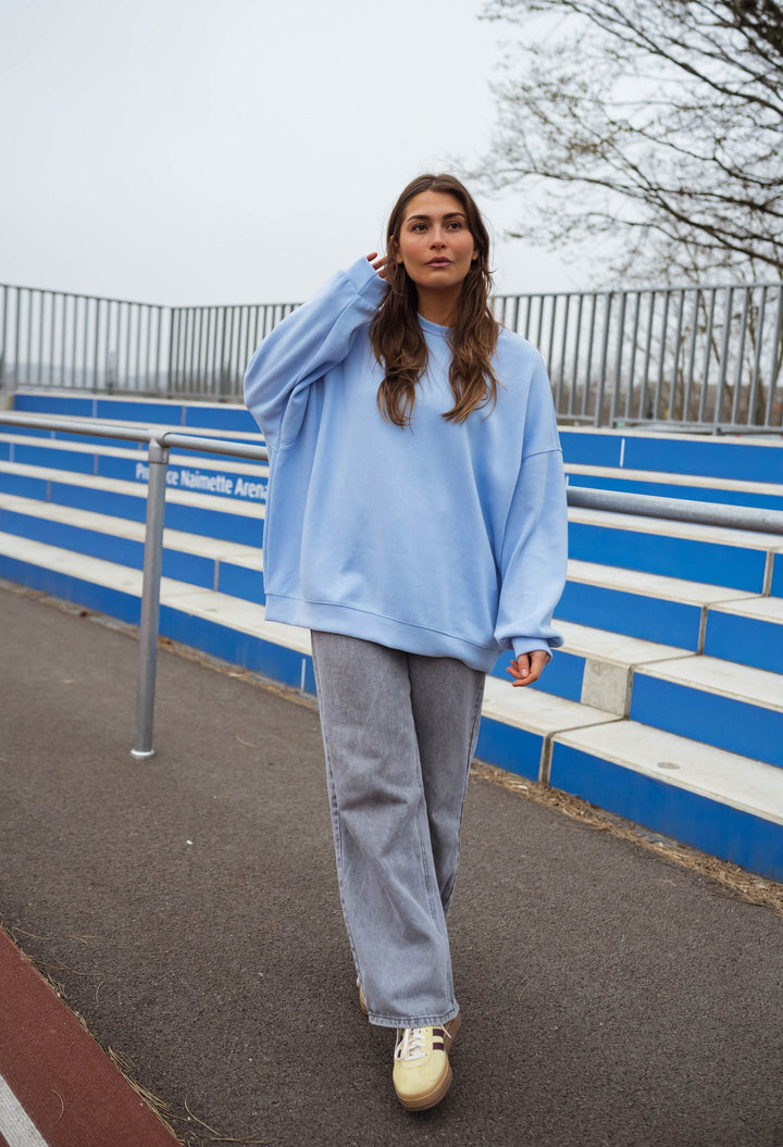Blue Lyo Sweater