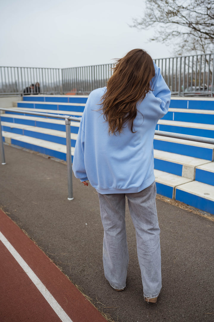 Blue Lyo Sweater