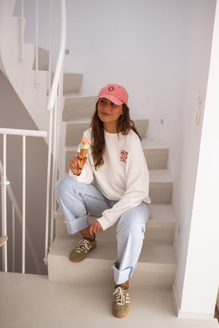 White Yourself Sweater