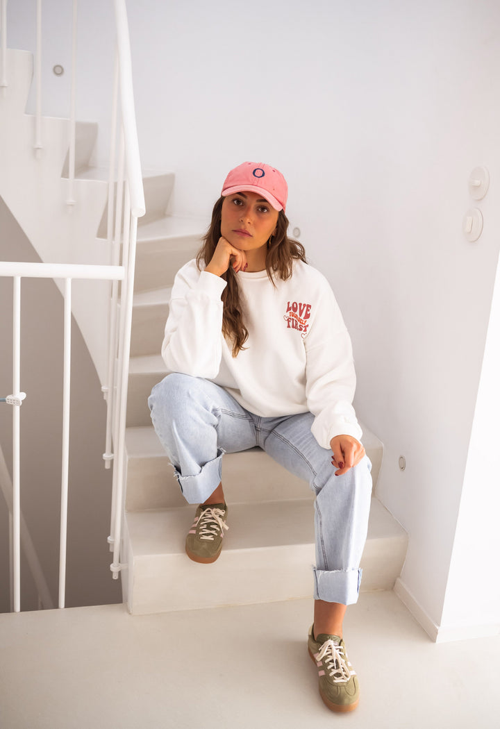 White Yourself Sweater