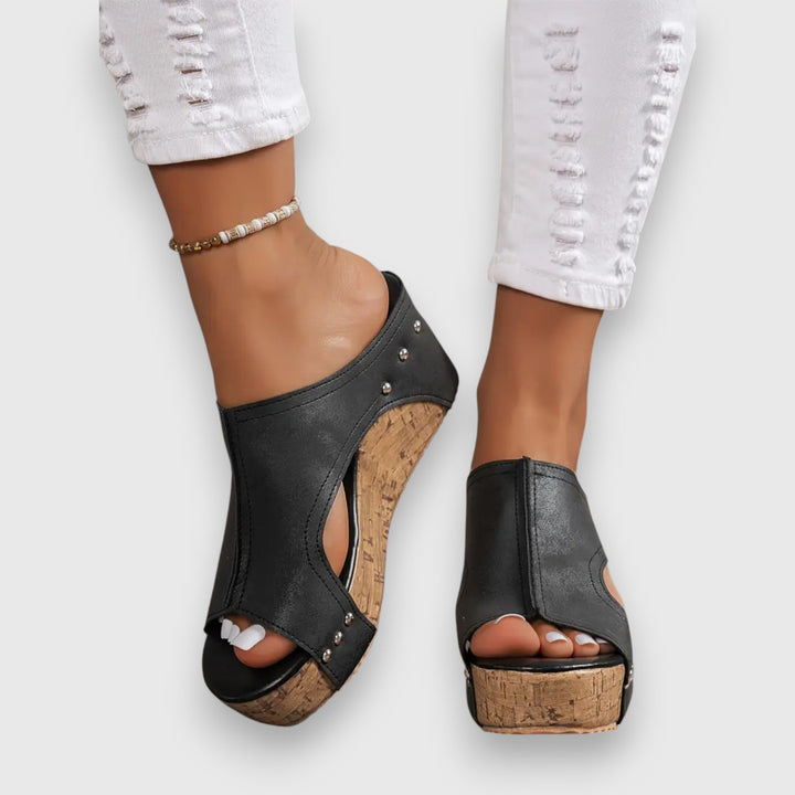 Vicky – Wedge Sandalen