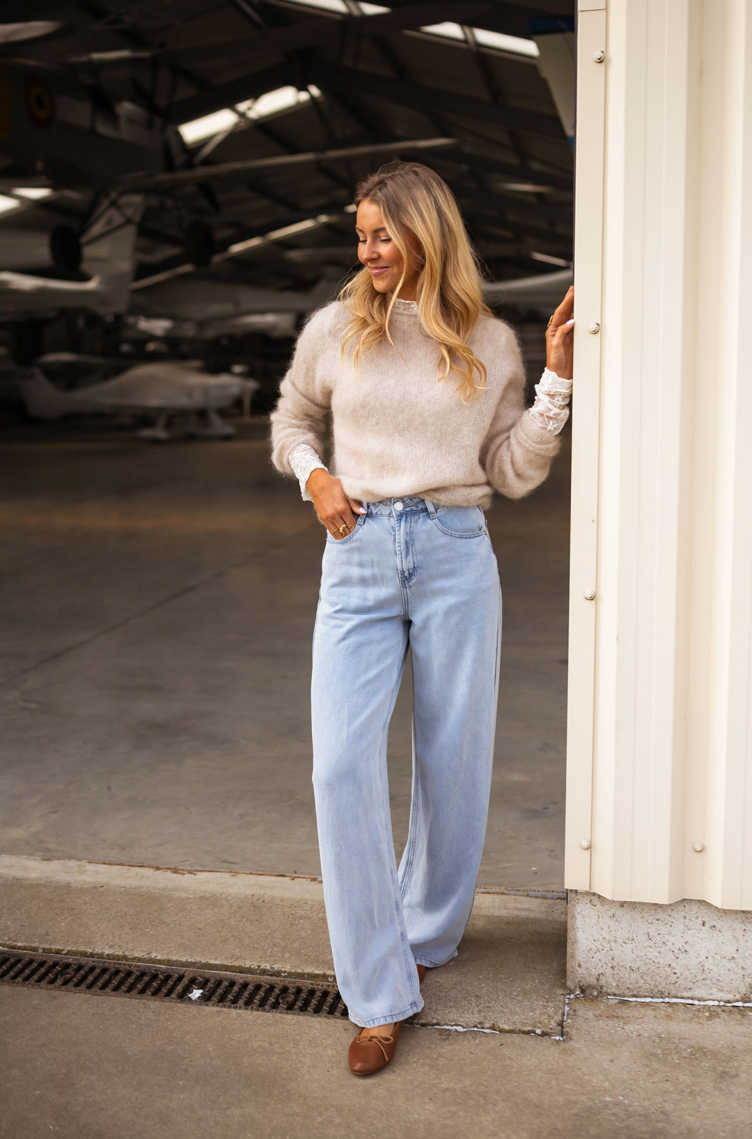 Beige Valda Sweater