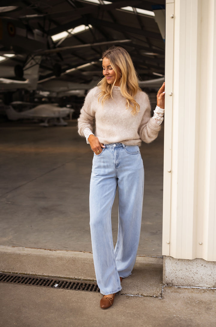 Beige Valda Sweater
