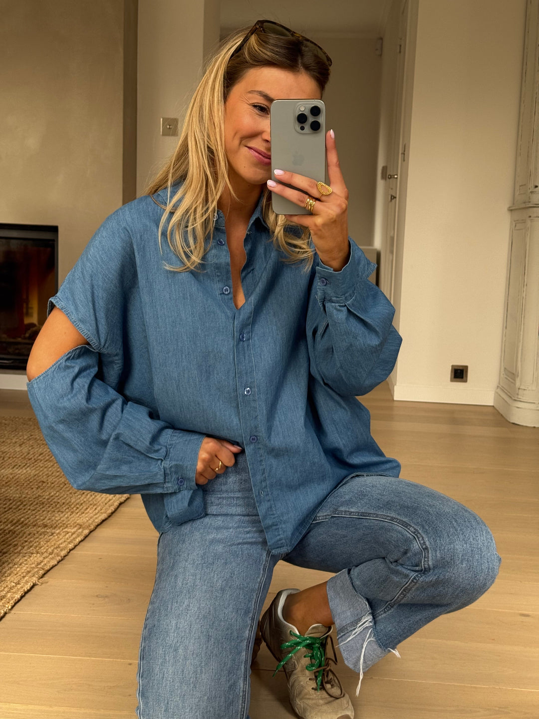 Blue Adele Shirt