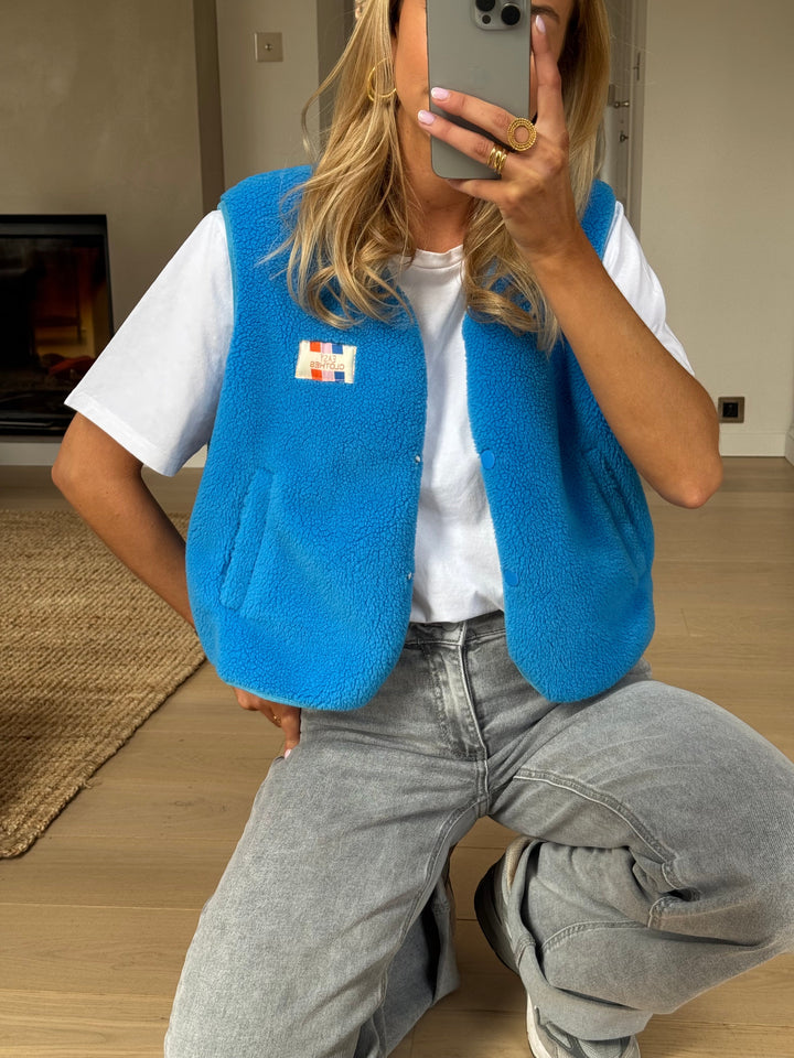 Blue Melanie Vest